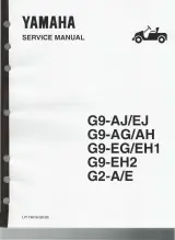 1988 Yamaha G2-A, G2-E & G9 Golf Cart Service, Owner's & Parts Manual Set (P/N LIT-11626-06-55, LIT-11626-06-56) – preview page 2