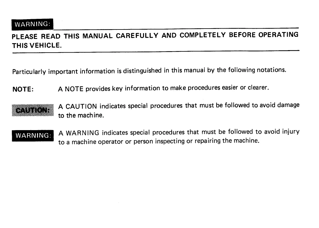 Yamaha G9, G2A Golf Cart owner´s/operator`s manual Preview image 4