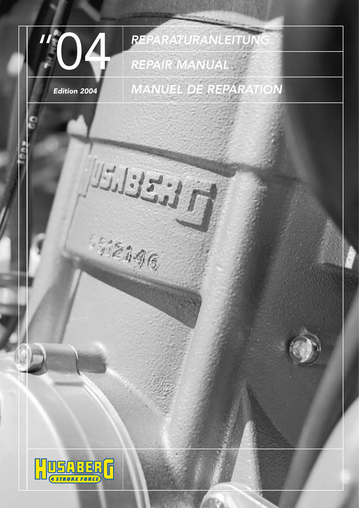 1998-2007 Husaberg FC650, FS650, FE650 service manual Preview image 1