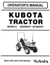 Kubota B6200HST / B7200HST Tractor Owner's Manual (P/N 67061-62914) – preview page 1