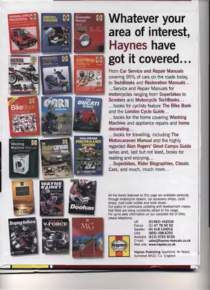 Kawasaki ZR550 & ZR750 Zephyr Service & Repair Manual (1990-1997) Preview image 2