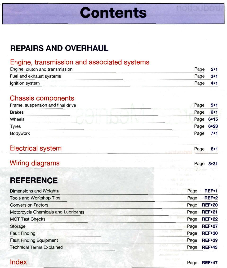 1990-1997 Kawasaki Zephyr ZR550 repair and service manual Preview image 5