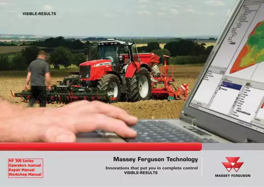 Massey Ferguson 300 Series Tractor Workshop Manual (1996) - Comprehensive Guide