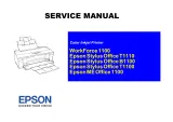 Epson WorkForce 1100, Stylus Office T1110, B1100, T1100, and ME Office 1100 Printer Service Manual (P/N SEIJ09-003) – preview page 1
