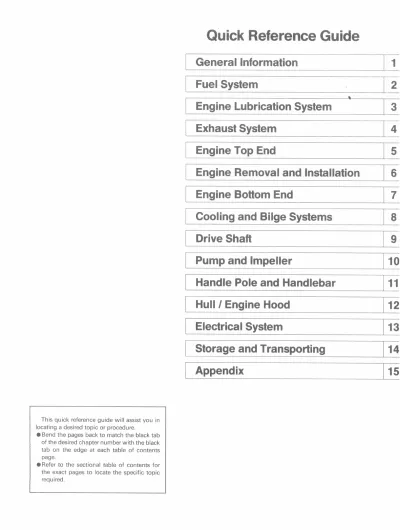Preview: 1991 Kawasaki JET SKI 650SX & X-2 Service & Repair Manual (P/N 99924-1069–01)