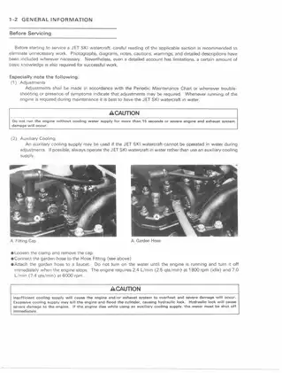 1991 Kawasaki 650SX Jet Ski manual Preview image 5