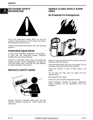 John Deere STX Lawn Tractor Technical Manual Preview image 5
