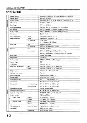 Comprehensive Honda GL1500 Motorcycle Service Manual (1988) Preview image 5