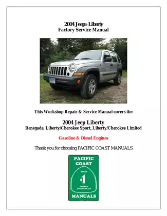 2004 Jeep Liberty Factory Service Manual - Comprehensive Repair Guide