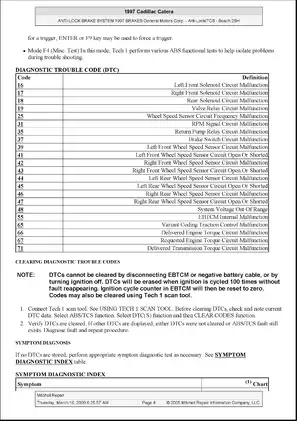 1997-2001 Cadillac Catera repair manual Preview image 4