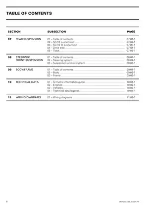 2003 BRP ZX, MX Z, Legend, Summit Ski-Doo shop manual Preview image 4