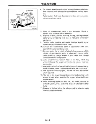 1989 Nissan D21 series Pathfinder truck repair manual Preview image 5