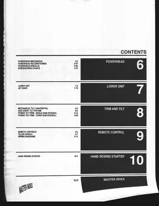 2002-2005 Mercury Mariner 2.5 hp-250 hp outboard manual Preview image 2