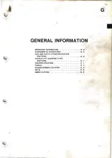 1993–2002 Mazda 929 Workshop Manual (P/N 03–0620) – preview page 3