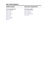 Harley-Davidson Dyna FXDWG, FXDL, FXD, FXDX, FXDXT 2001 Service Manual (P/N 99481-01A) – preview page 1