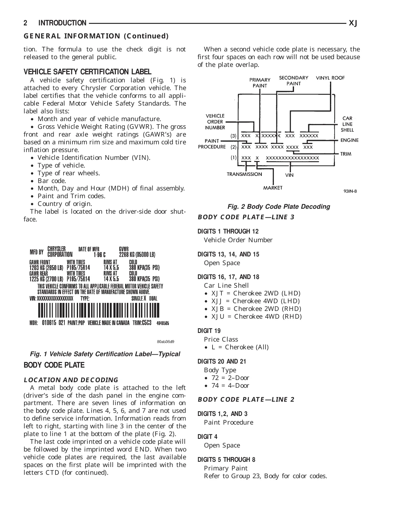 Jeep Cherokee XJ Service Manual: Comprehensive Maintenance Guide for 1997 Models Preview image 2