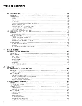 2008-2009 Can-Am Spyder GS OEM Service Manual - Maintenance & Repair Guide Preview image 5