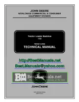 2002 John Deere 110 Tractor Loader Backhoe Technical Manual (P/N TM1987) – preview page 1