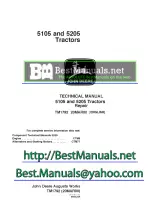 2000 John Deere 5105 & 5205 Tractor Repair Manual (TM1792) – preview page 1