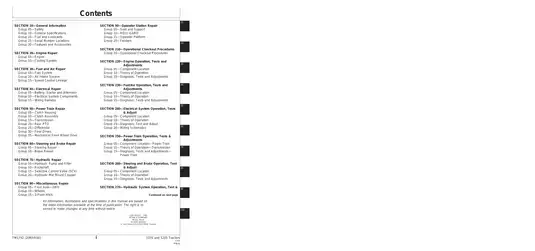 John Deere 5105, 5205 utility tractor technical manual  Preview image 3