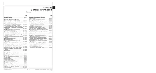 John Deere 5220, 5320, 5420, 5520 tractor technical manual Preview image 5