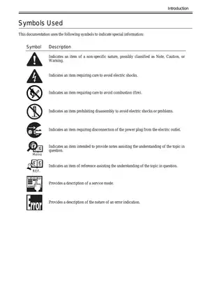 Canon imagePRESS C1 color press service manual Preview image 3