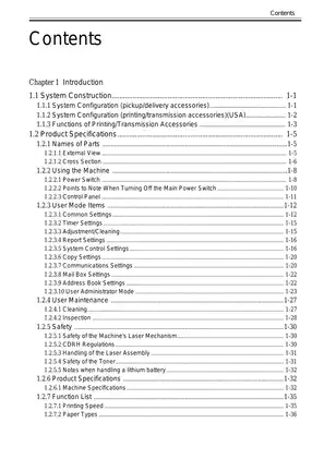 Canon imagePRESS C1 - Comprehensive Service Manual Preview image 5