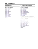 2001 Harley-Davidson FLT, FLHT, FLHTC, FLHTCU, FLTR Service Manual (P/N 99483-01) – preview page 1