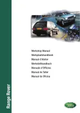 1995–1999 Range Rover P38 4.0/4.6 V8 & BMW Diesel Workshop Manual (P/N LRL0326ENG) – preview page 1