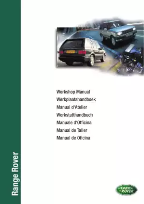 Land Rover Range Rover Workshop Manual (1995-1999)