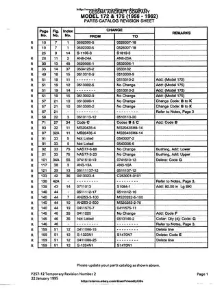 1956-1962 Cessna 172 & 175 series IPC parts catalog Preview image 5
