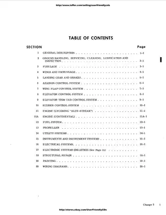 Cessna Model 172 Services and Maintenance Manual (1969-1976) Preview image 3