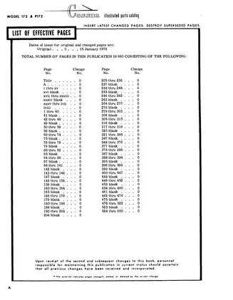 Cessna 172 Parts Catalog (1963-1974) - Comprehensive Illustrated Guide Preview image 2