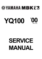 2000–2004 Yamaha YQ100 / Aerox 100 Service Manual (P/N 5ME1-AE1) – preview page 1