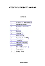 1995–1998 Massey Ferguson 6110/6120/6130 6140/6150 6160/6170 6180/6190 Workshop Manual (P/N 3378 015 M7, 1856562 M1) – preview page 2