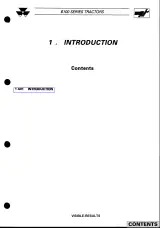 1995–1998 Massey Ferguson 6110/6120/6130 6140/6150 6160/6170 6180/6190 Workshop Manual (P/N 3378 015 M7, 1856562 M1) – preview page 3