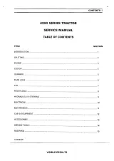 Massey-Ferguson MF 4215/4220/4225/ 4235/4240/4243/4245/ 4253/4255/4260/4263/ 4270 Workshop Service Manual (P/N 1449494M1) – preview page 2