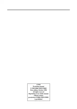 Yamaha CW50 Workshop Manual - Complete Service Guide (1998) Preview image 2