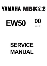 2000 Yamaha EW50 Slider Service Manual (P/N 5JH1-AE1) – preview page 1