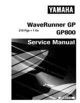 Yamaha GP800 WaveRunner GP 1998 Service Manual (P/N LIT-18616-01–93) – preview page 1