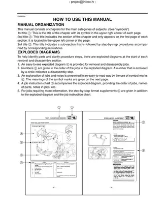 1992-2008 Yamaha YFM80, YFM80W, YFM80G Badget, Grizzly, Raptor ATV service manual Preview image 1