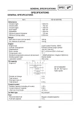 2001 Yamaha XQ125 / XQ150 Service Manual (P/N C4085-91017) – preview page 3