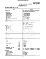 Yamaha YFM600FWA Grizzly 600 1998–2005 OEM Service Manual (P/N YM-01231) – preview page 2