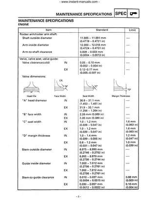 1998-1999 Yamaha Grizzly 600, YFM 600 4x4 ATV repair manual Preview image 5