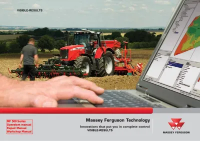 Preview: 1975–1982 Massey Ferguson MF550, MF560, MF565, MF575, MF590 Workshop Manual (P/N 1856 072 M2)