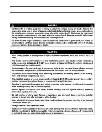 Johnson® 2 Stroke 9.9, 15 HP Outboard Service Manual (2007 Model Year) Preview image 3