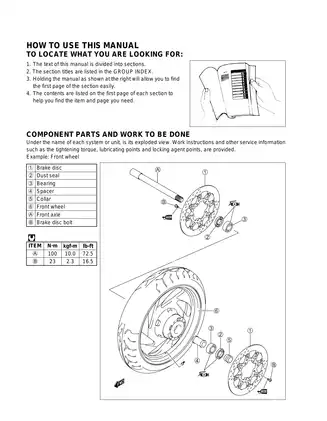 2006-2010 Suzuki VZR1800 Boulevard M109R service manual Preview image 3
