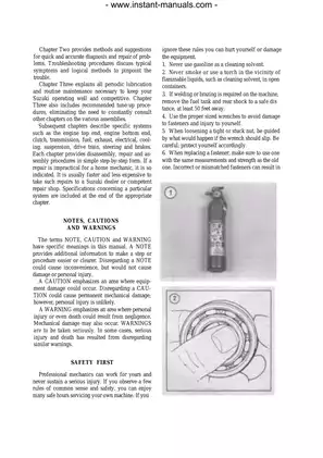 Suzuki Intruder 700-800 V-Twin Service Manual (1985-2023): Comprehensive Repair Guide Preview image 2