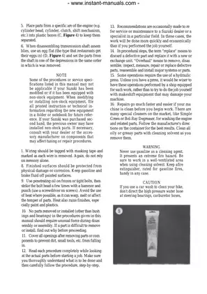 Suzuki Intruder 700-800 V-Twin Service Manual (1985-2023): Comprehensive Repair Guide Preview image 4