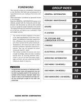 2001–2008 Suzuki GSX1400 Service Manual (P/N 99500-39222-01E) – preview page 2